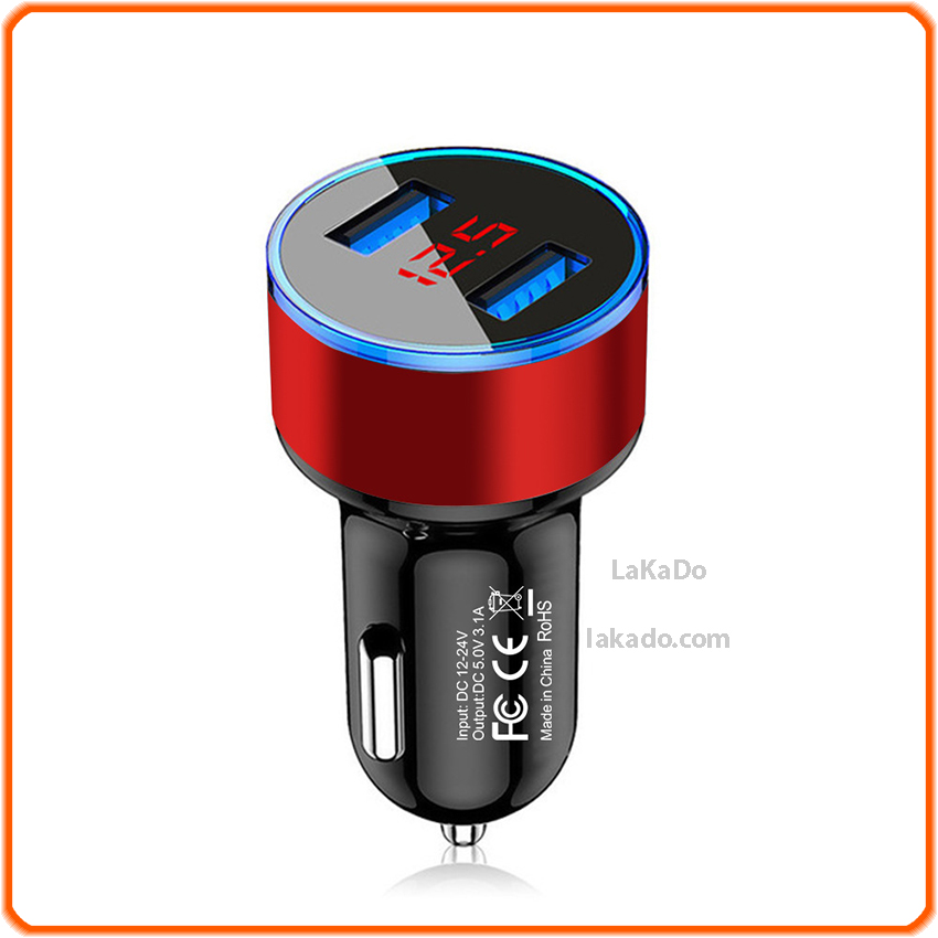 Tẩu sạc ô tô kiêm nghe nhạc MP3, kết nối điện thoại qua bluetooth, kết nối dàn âm thanh trên xe qua sóng FM 87.5MHz