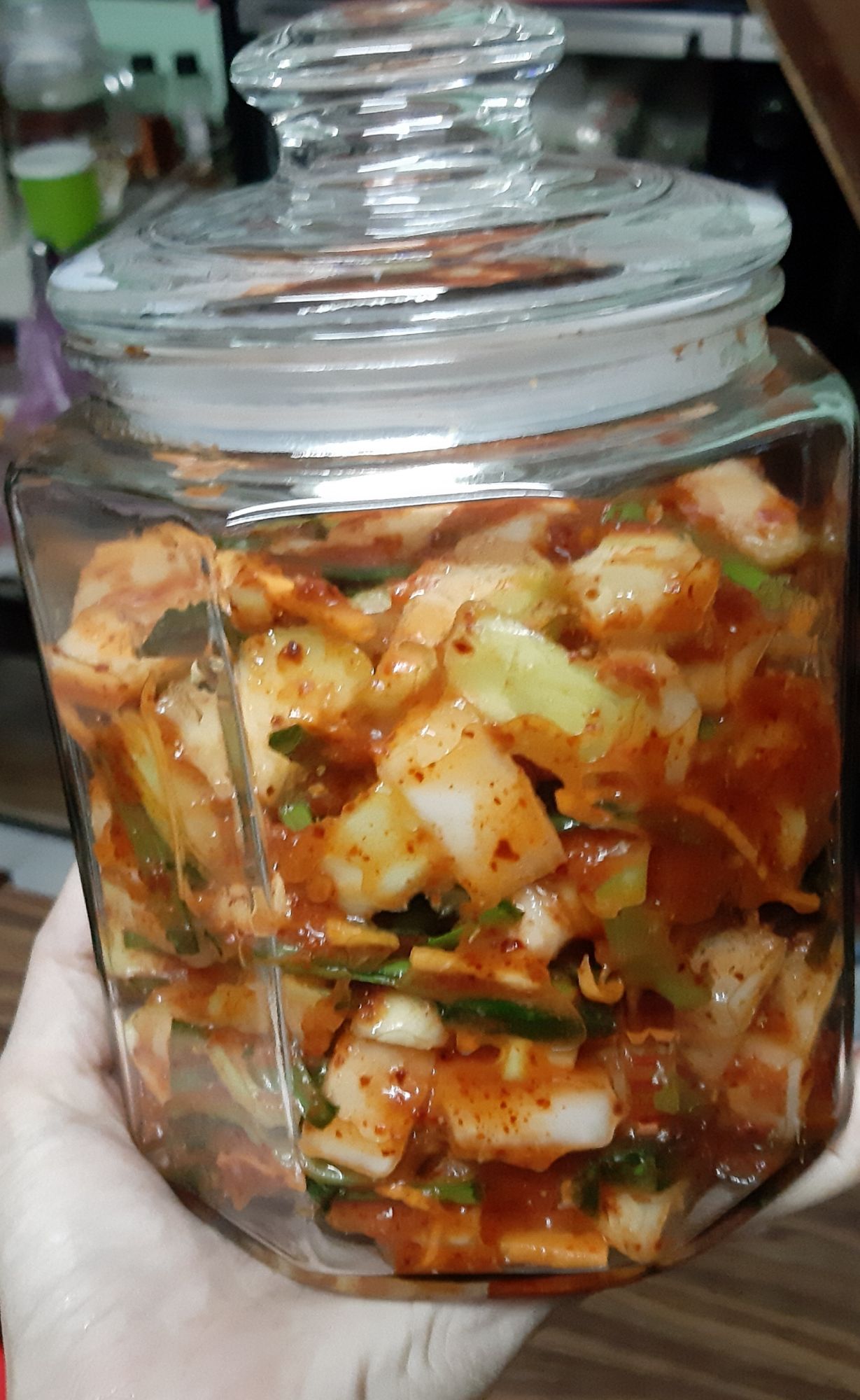 [HCM]Kim Chi Su Hào nhà làm ( 1kg = 80k)