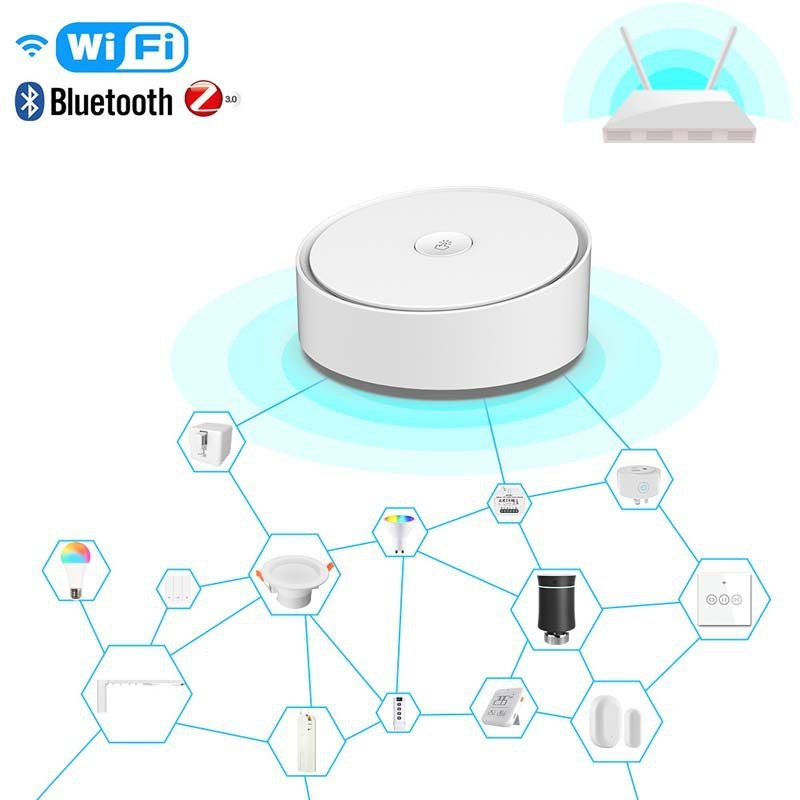 Trung Tâm Zigbee Multi 3.0 Bluetooth Wifi Tuya