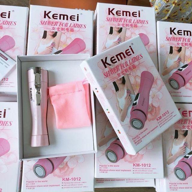 [HCM]Máy Cạo Lông Triệt Lông Nách Mini Kemei KM - 1012