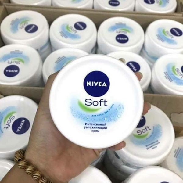 Kem dưỡng ẩm NIVEA SOFT - Dưỡng da mềm mịn [ Hàng chuẩn Đức]