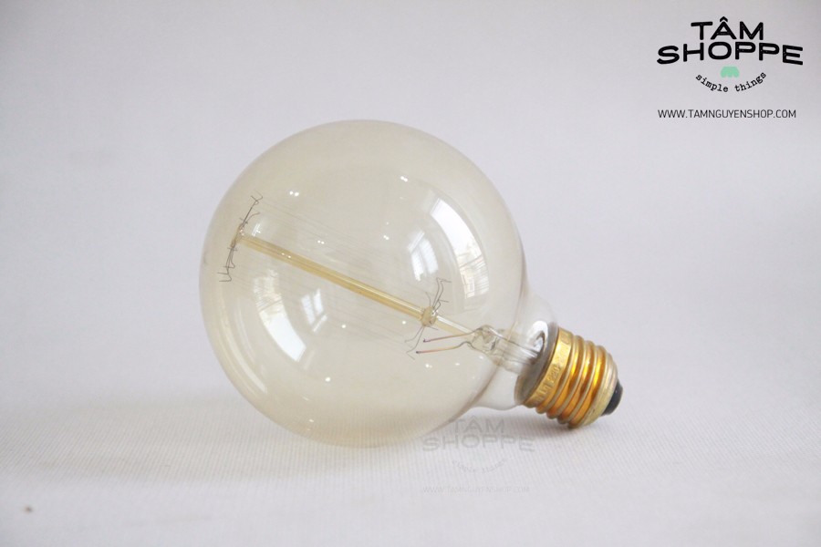 [HCM]Bóng Đèn Sợi Tóc Edison Tròn (G80 - G95) - G95St