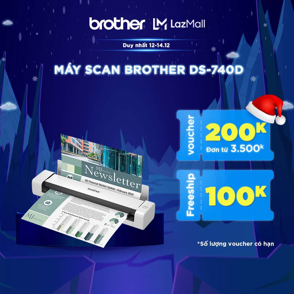 Máy scan Brother DS-740D
