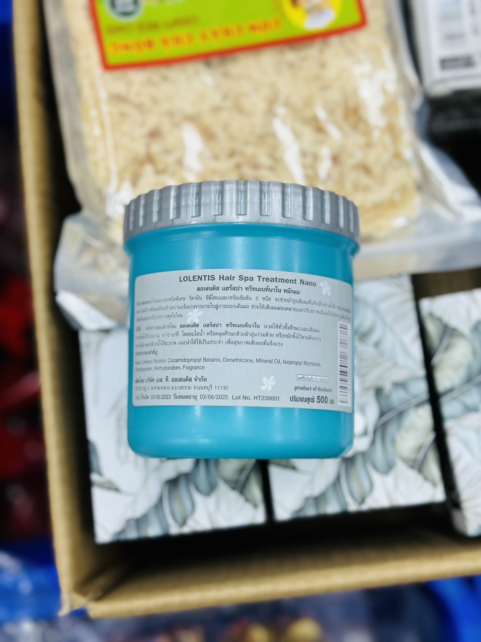 Hấp dầu (Ủ Tóc) Lolentis Hair Spa Thái lan 500gr