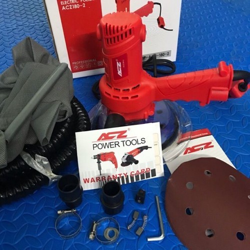 Máy trà tường ACZ 180MM, máy đánh bóng trà nhám