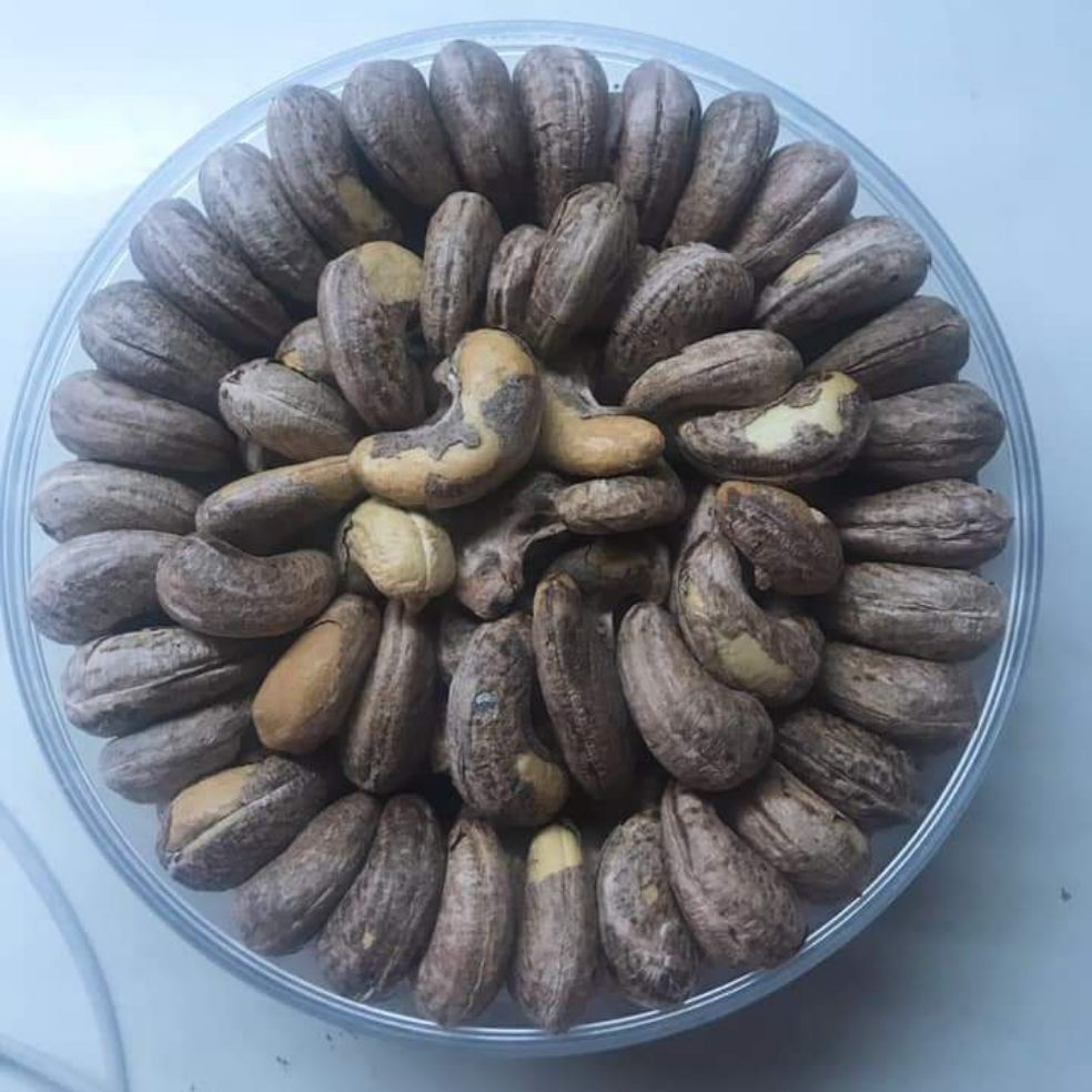 0.5kg hạt điều rang muối vỏ lụa bình phước hàng loại