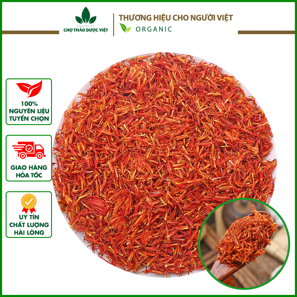 100g Hồng Hoa (Khô, Thơm, Sạch)