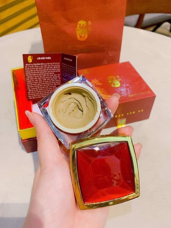 Cao mụn Sâm Đỏ 36 vị - Hộp 15gr