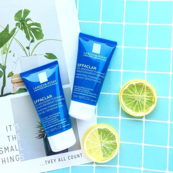 Gel Rửa Mặt Tạo Bọt Làm Sạch Dành Cho Da Dầu, da Nhạy cảm La Roche Posay Effaclar