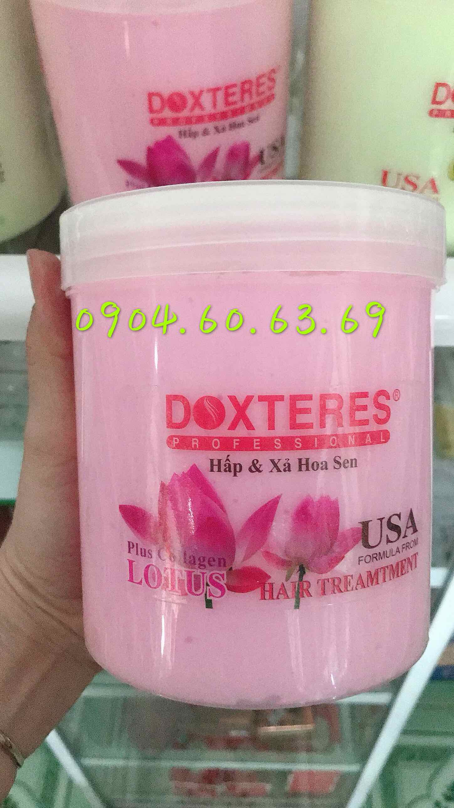 Dầu Hấp & Xả Bơ Tươi và Hoa Sen 1000ml
