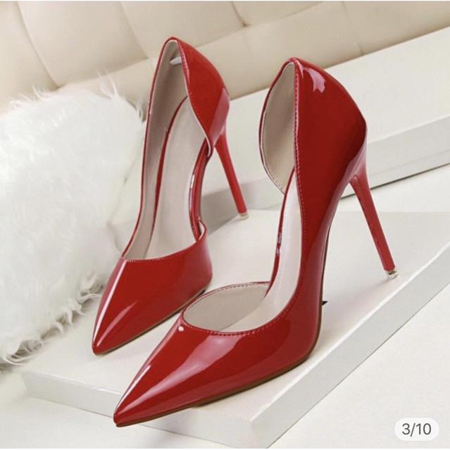 [HCM]Giày Cao Gót Hở Eo 9P - VNXK Cao Cấp - Cực Xinh - Full Size 34-39