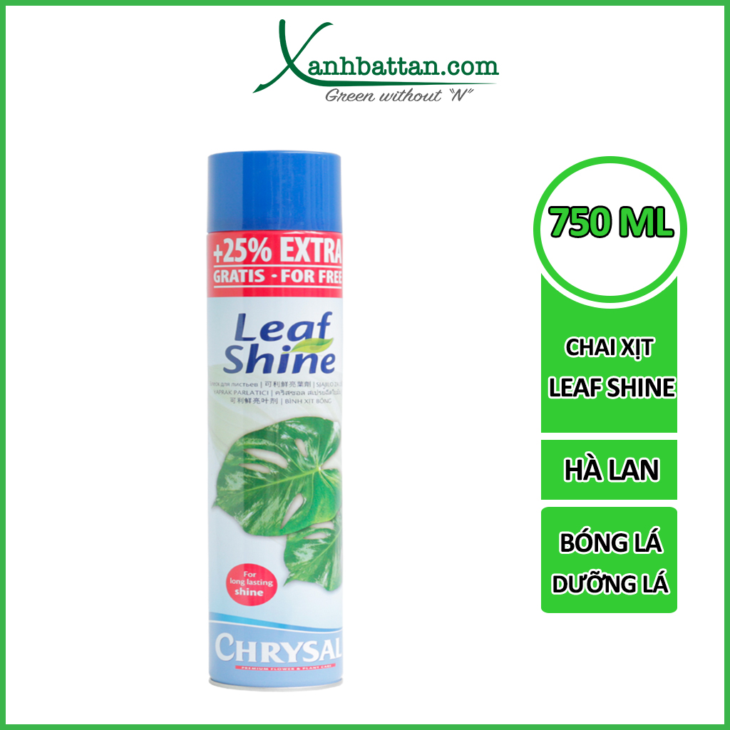 Xịt Bóng Lá Cho Cây Kiểng Leafshine Crystal 750 ml