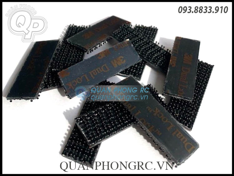 Dán pin 3M miếng đơn Dual Lock ( 2 miếng) (10 cm)