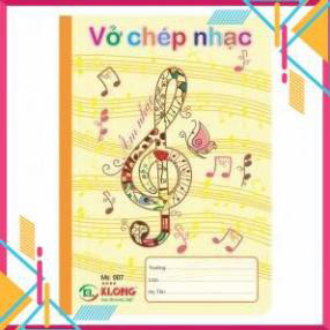 Vở chép nhạc KLONG 36tr , MS: 007