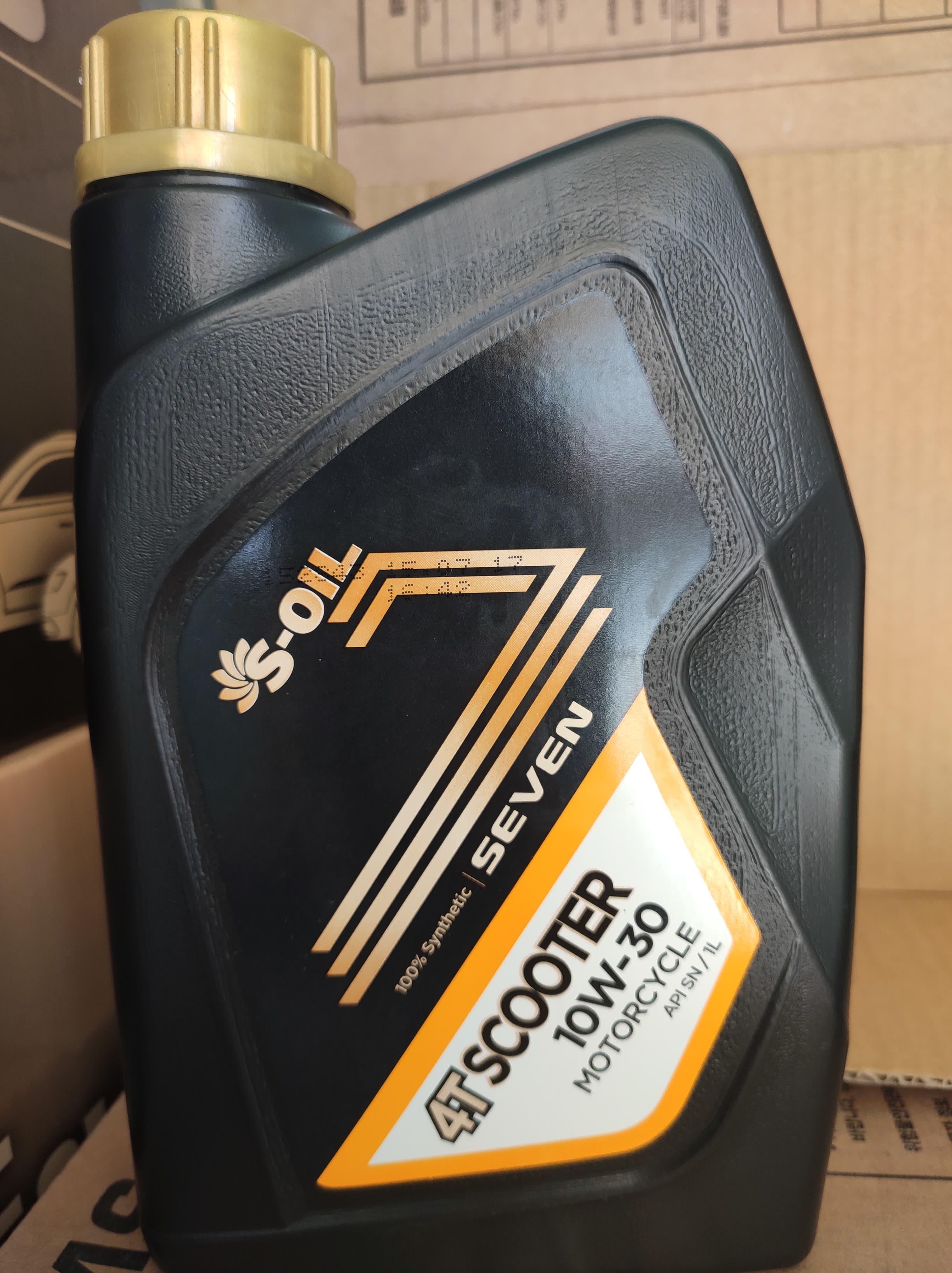 S-OIL SCOOTER 10W30- 1L