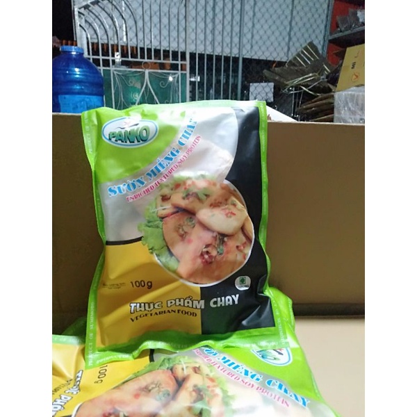 SƯỜN MIẾNG CHAY PANKO ( gói 100gram)