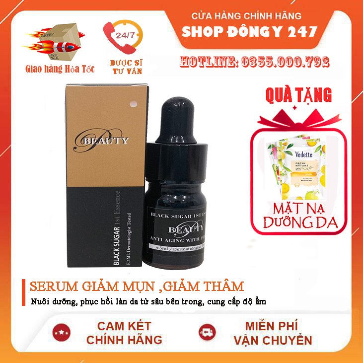 Serum Đường Đen Nhật Bản Black Sugar Ist Essence Nhật Bản 5ml