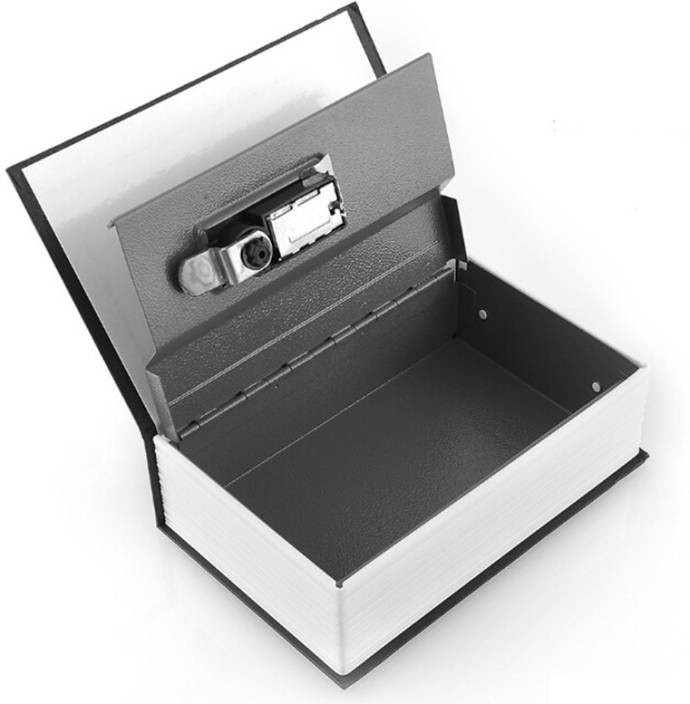 Két sắt hình quyển sách - hộp đựng két sắt bảo mật nhỏ gọn GD058B ( loại lớn )