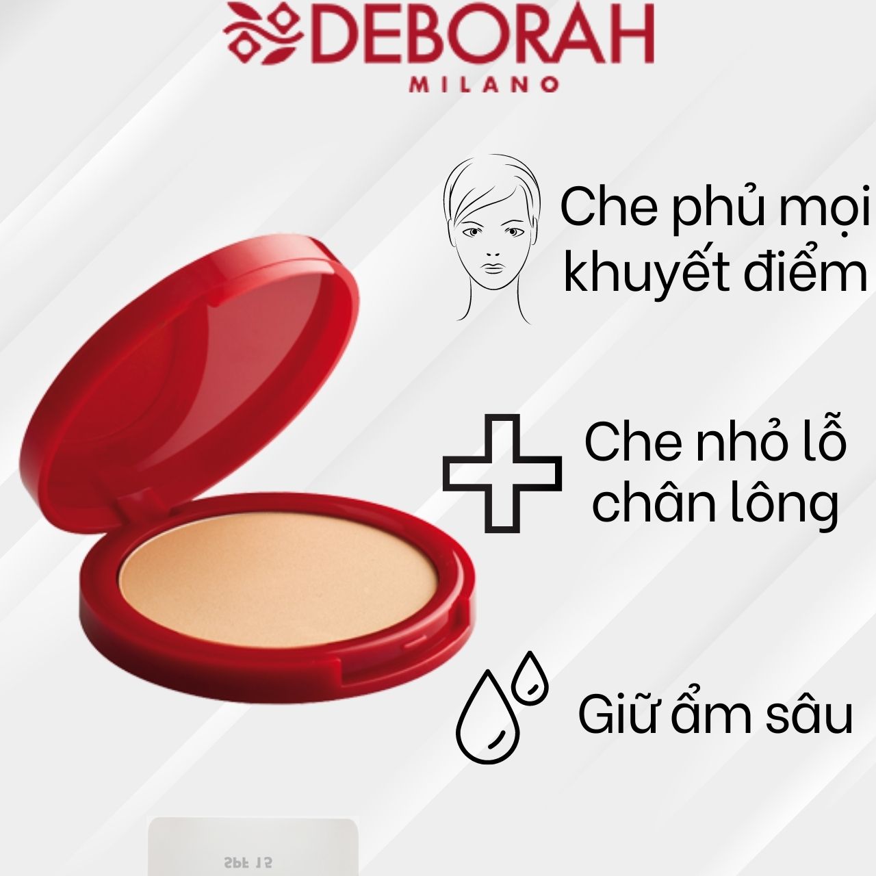 [CHÍNH HÃNG] Phấn Nén Deborah La Cipria 30