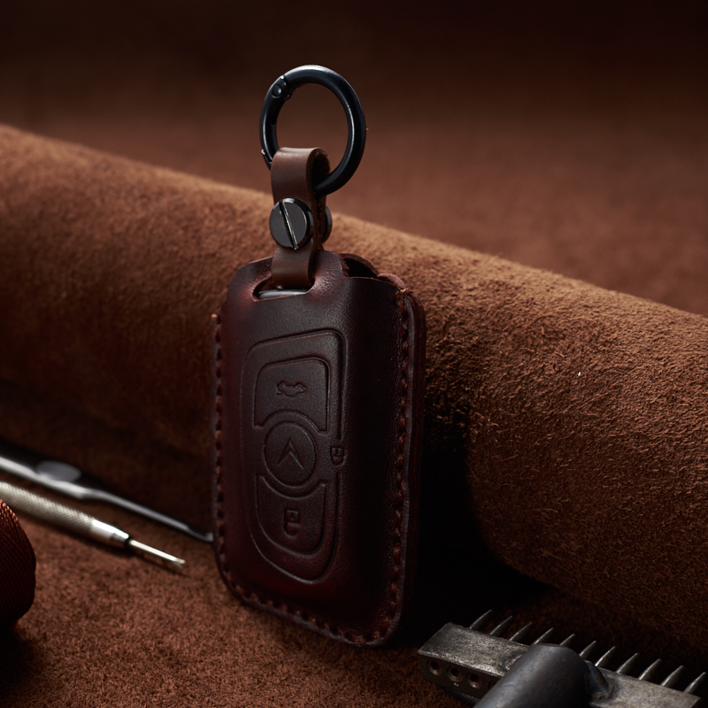 Bao Da Chìa Khóa Ô Tô Vinfast LUX A2.0 / SA2.0 Dạng dẹp Da Bò