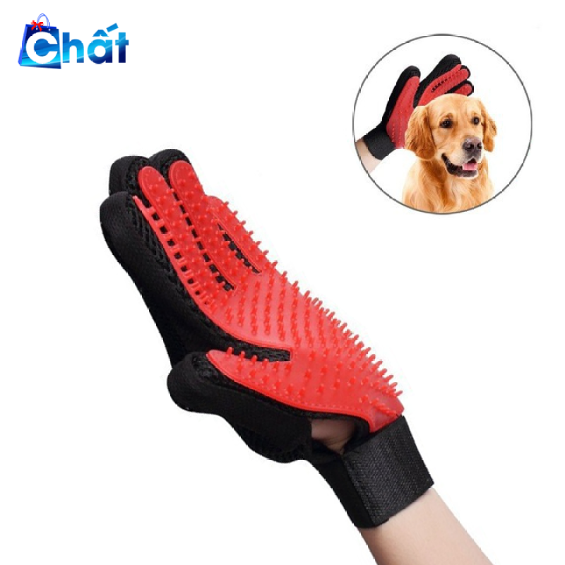 Găng tay chải lông cho thú cưng chuyên dụng 011