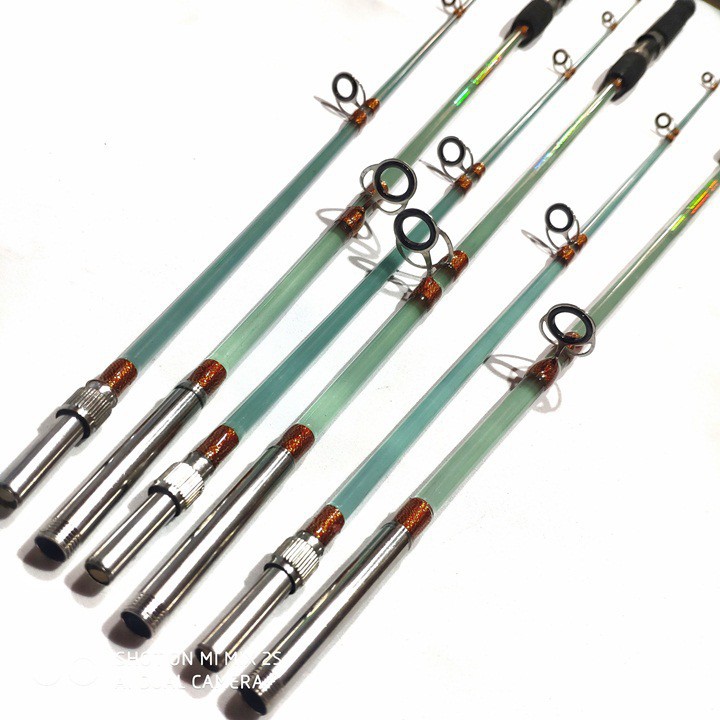 Cần Câu Cá 2 Khúc Đặc Trong Suốt Siêu Bạo Lực  (xả hàng giảm giá và cam kết bảo hành đổi trả ạ)