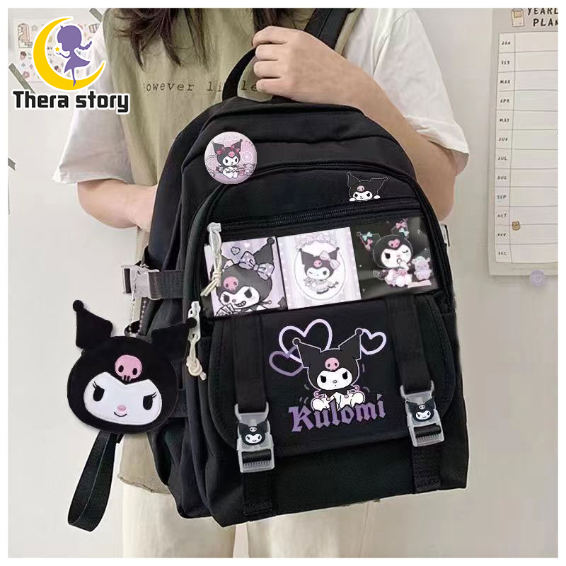 student backpack junior high school computer bag Large-capacity backpack for college students