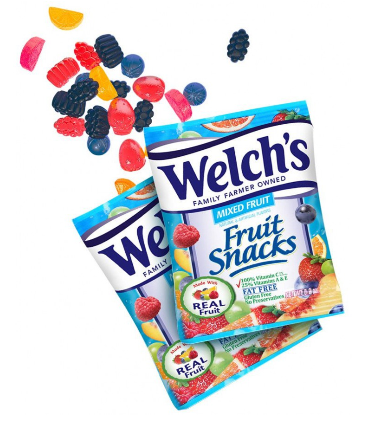 [HỘP 90 TÚI] Kẹo Dẻo Welch Trái Cây Túi 22.7g