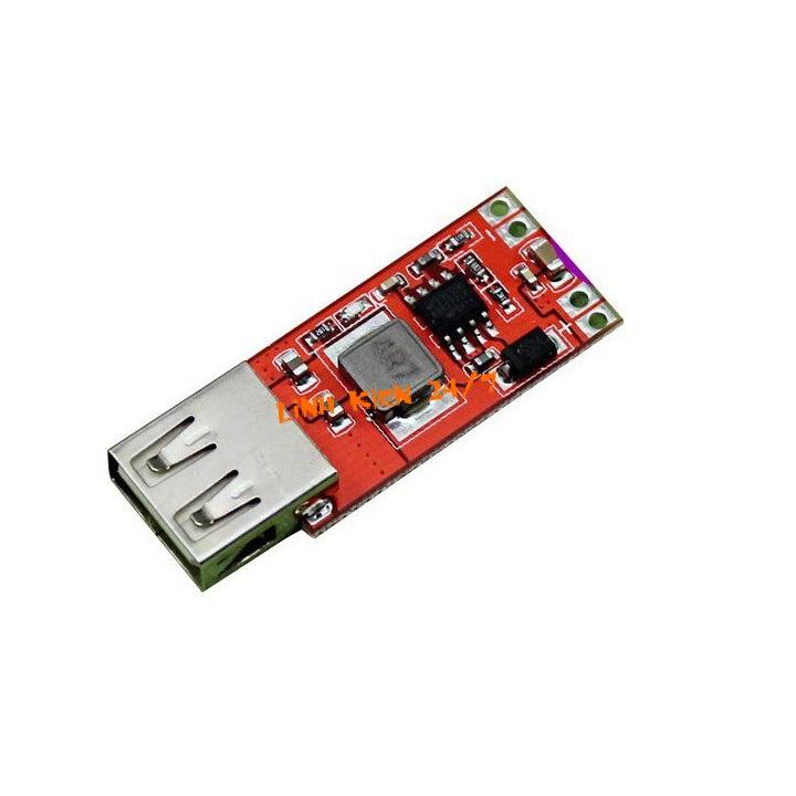 MODULE MẠCH BUCK HẠ ÁP 9V-12V-24V XUỐNG 5V CỔNG USB