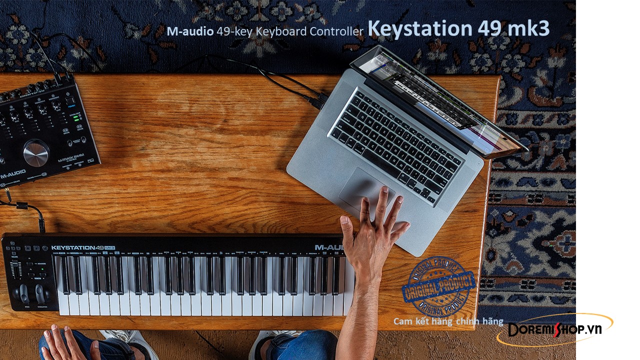 [HCM]Thiết bị đàn Midi Keyboard Controller M-Audio Keystation 49 MK3