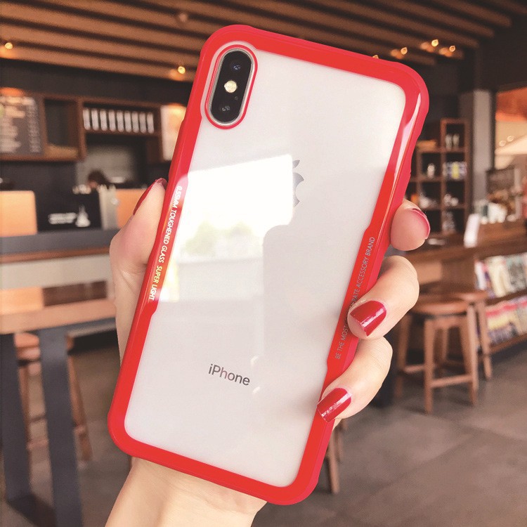 Ốp Lưng Viền Silicon Supper light - Chống Ố