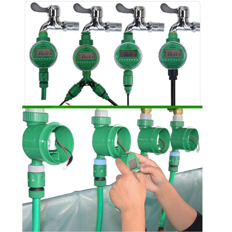 Van nước hẹn giờ điện tử, van tưới hẹn giờ chạy Pin