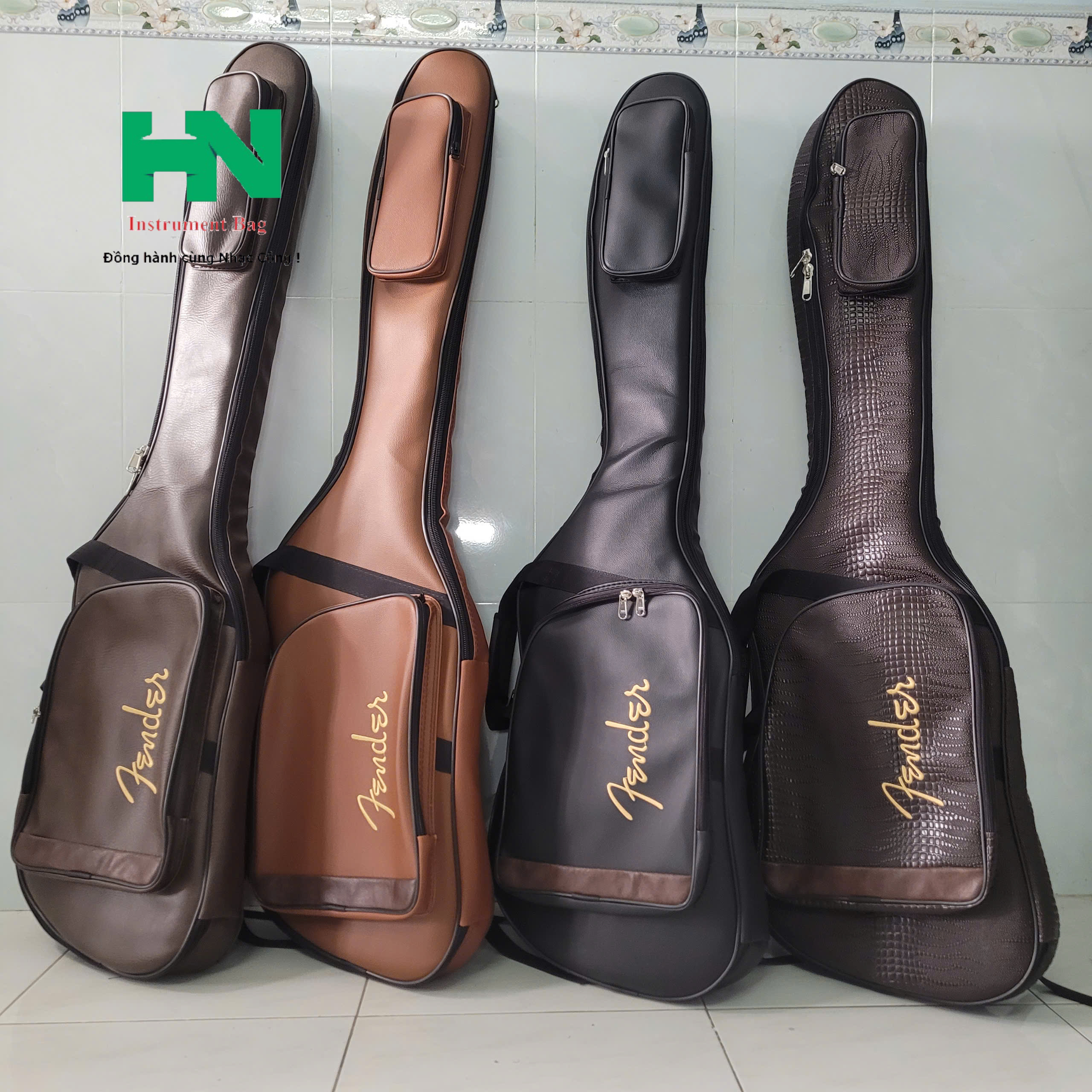 Bao đàn Guitar Bass 5 lớp