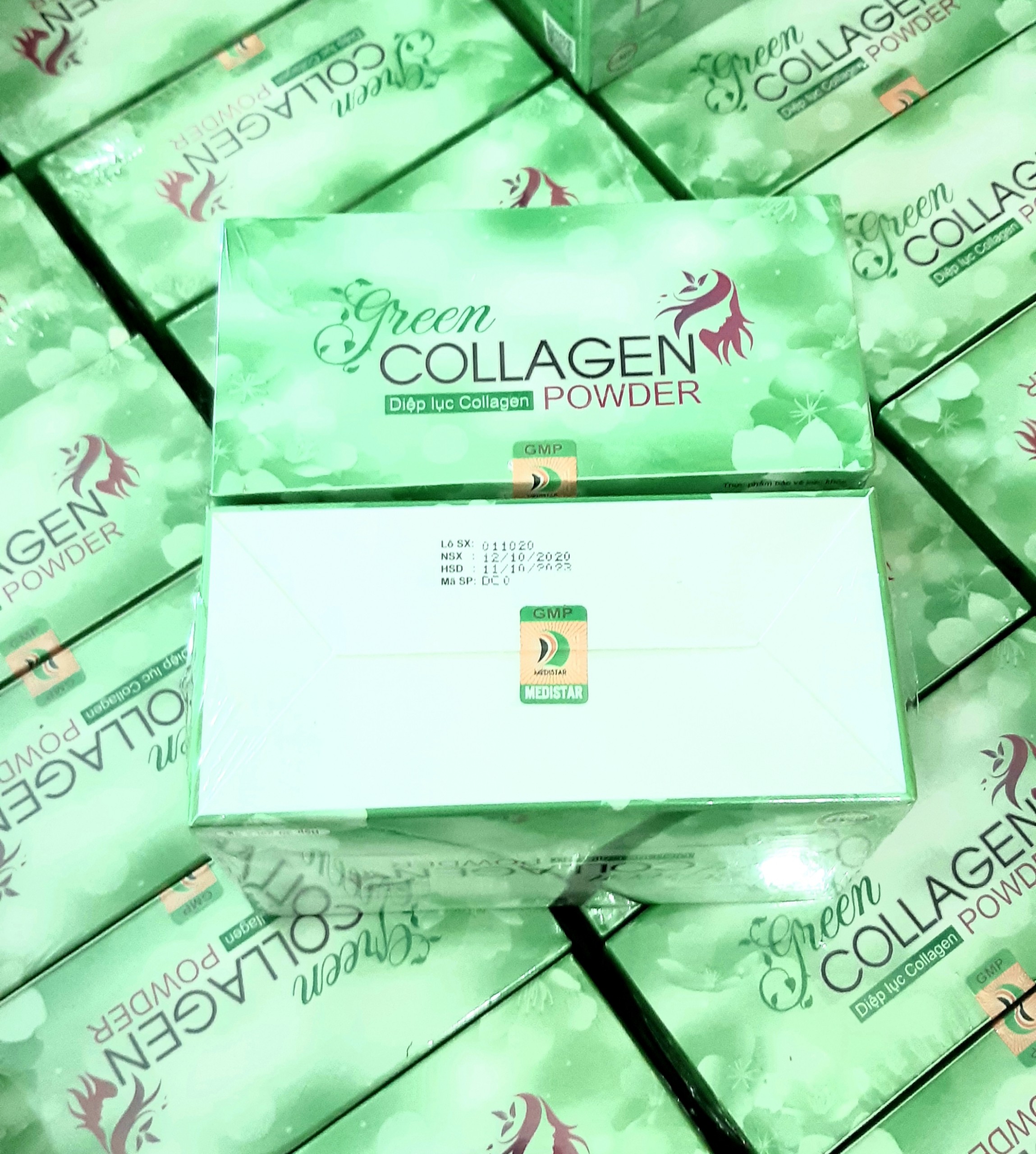 Diệp Lục Green Collagen  (Giá Sỉ) temp cào