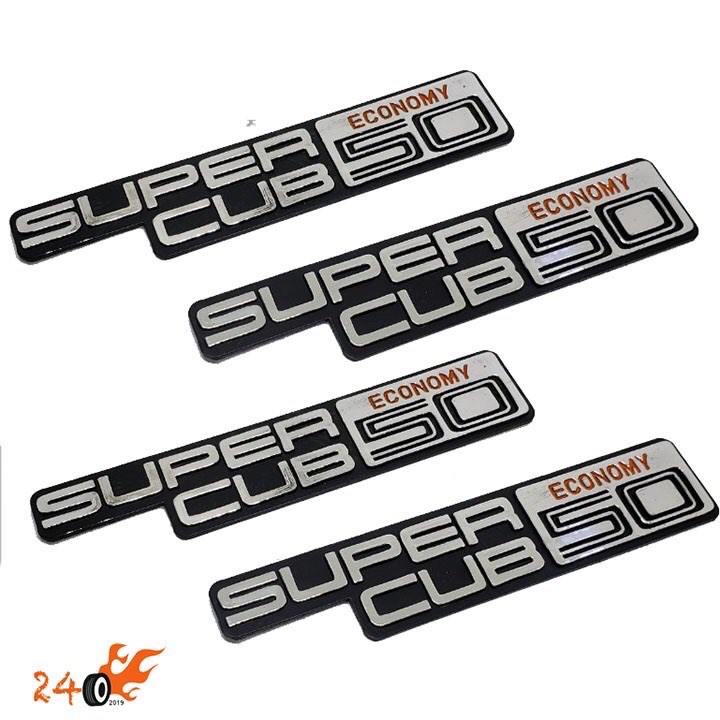 [HCM]TEM CHỮ NỔI SUPER CUB 50