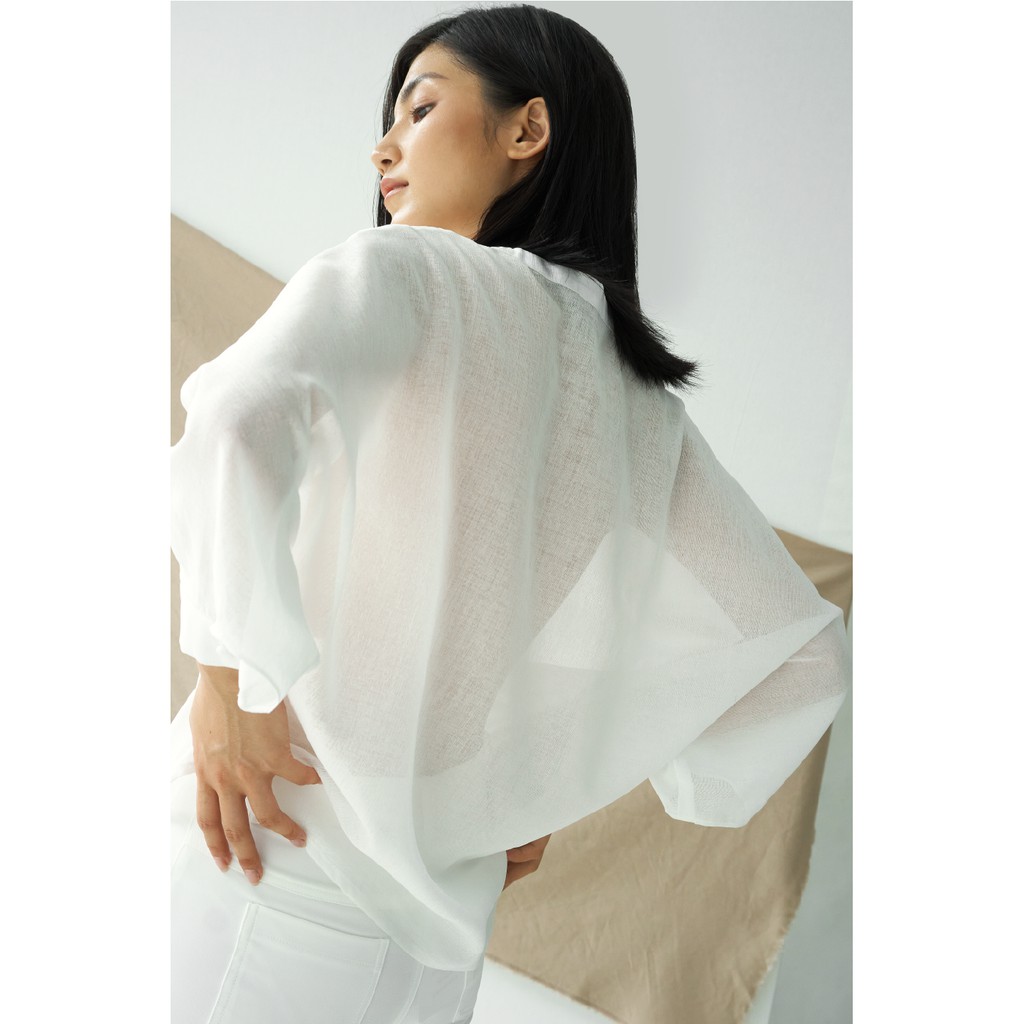 Áo cổ V lanh 2ND DATE TOP029W
