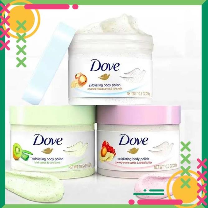 Tẩy Tế Bào Chết Dove 298gr