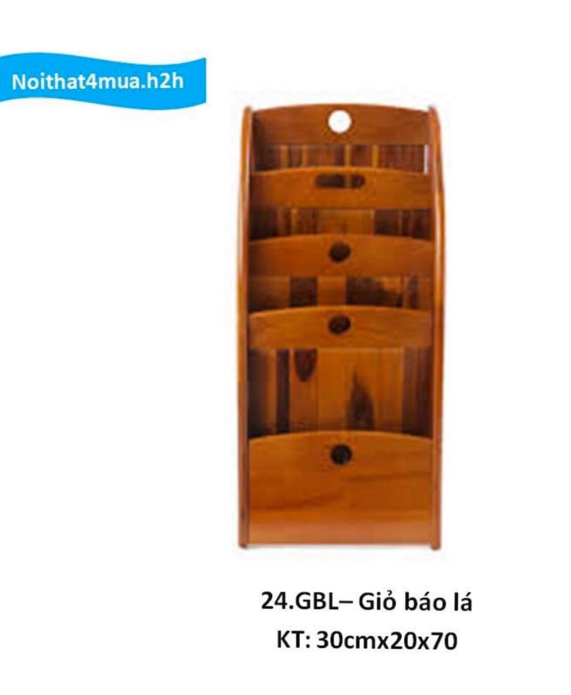 KỆ ĐỂ SÁCH BÁO , TẠP CHÍ GỖ CAO SU