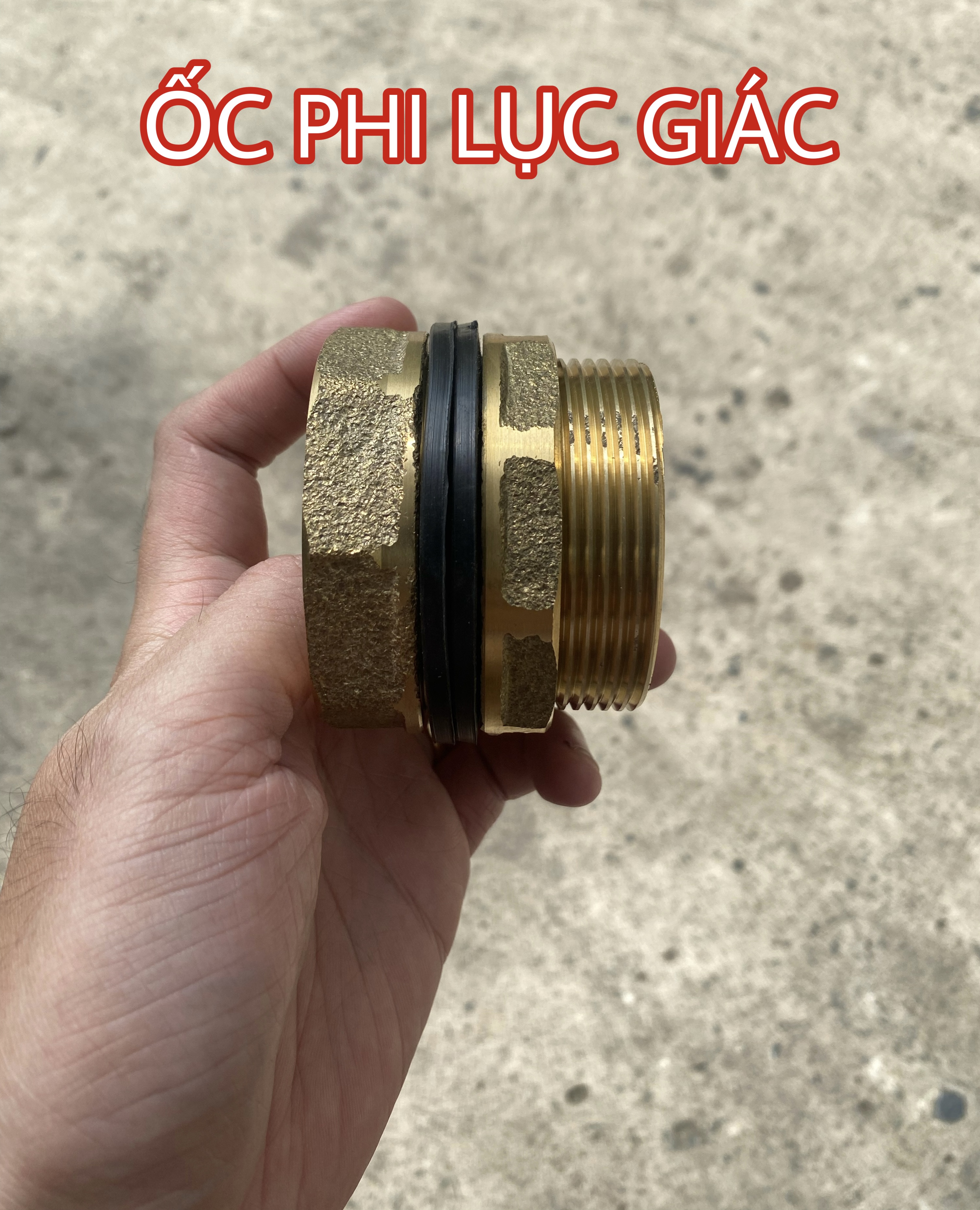 Ốc bồn thau, ốc siết xả nước bồn phi 42 49 60