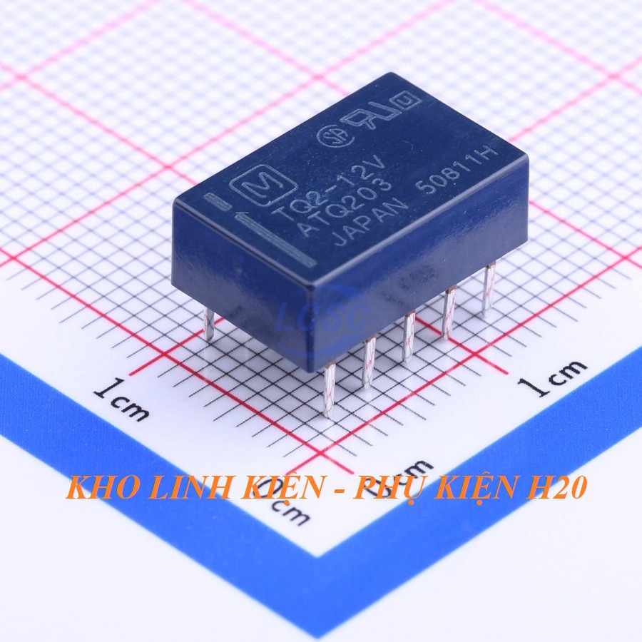 Relay Tq2-12V -Atq203 - 10 Chân 2 Hàng