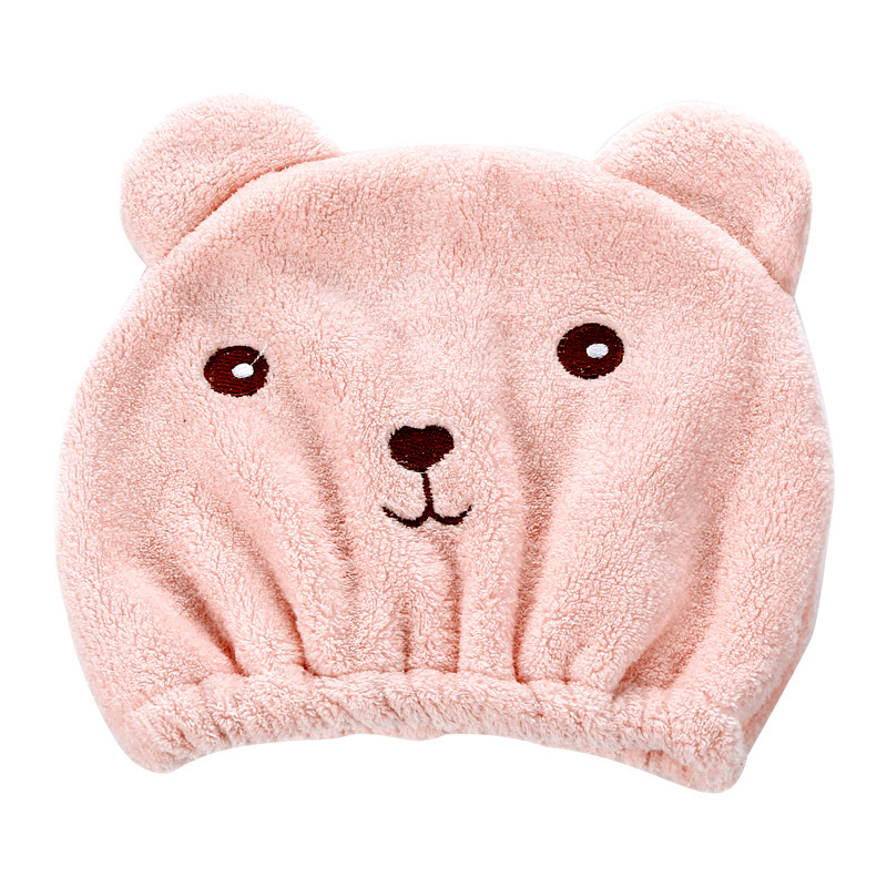 Hooded drying hair after shower, thicken velvet, dry hair towel-Hause