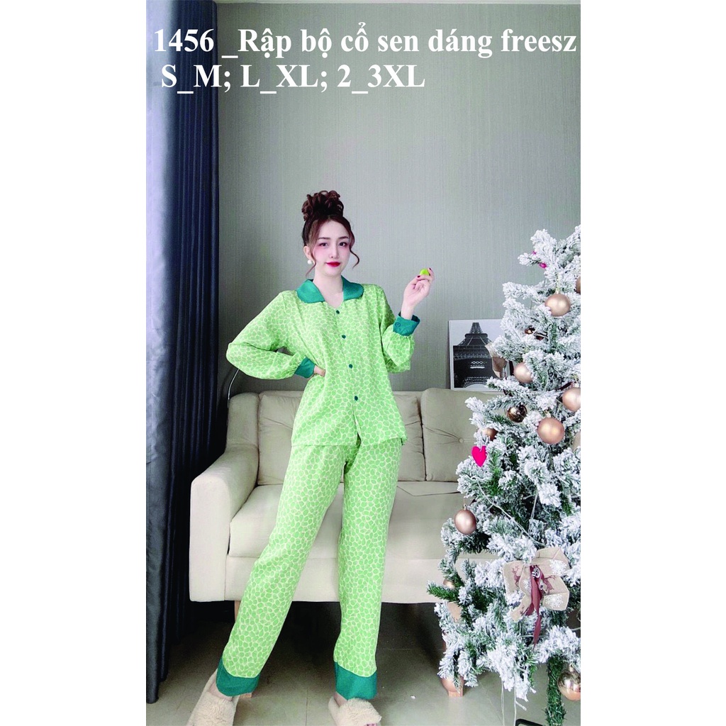 Rập giấy bộ cổ sen mã 1456