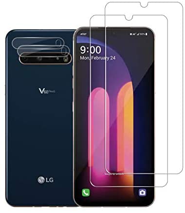 Kính cường lực trong suốt cho LG V60 (Kèm miếng lau)