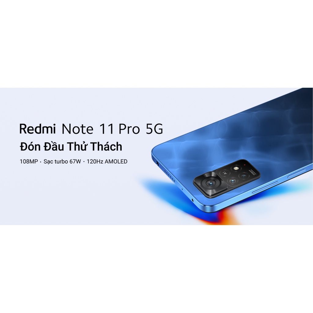 Điện Thoại Xiaomi Redmi Note 11 Pro 5G (8GB|128GB) Chính Hãng