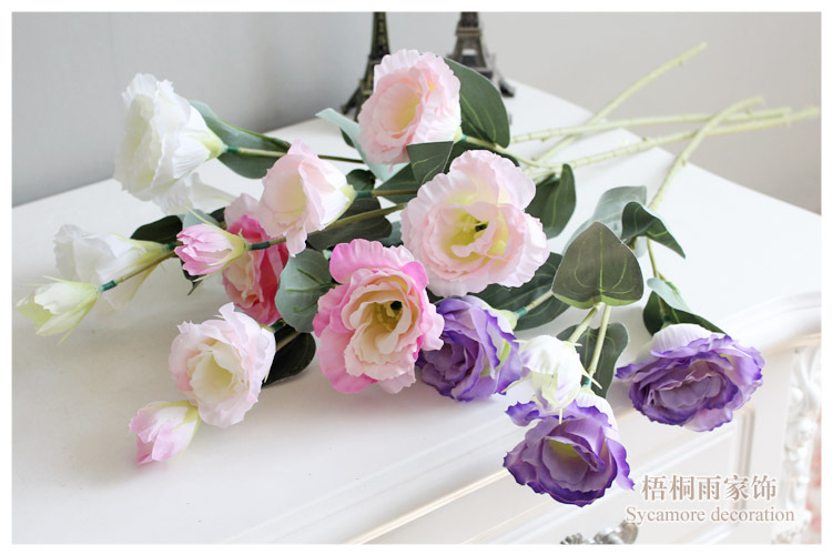 Hoa Giả Hoa Lụa Hoa Cát Tường Trang Trí H12.