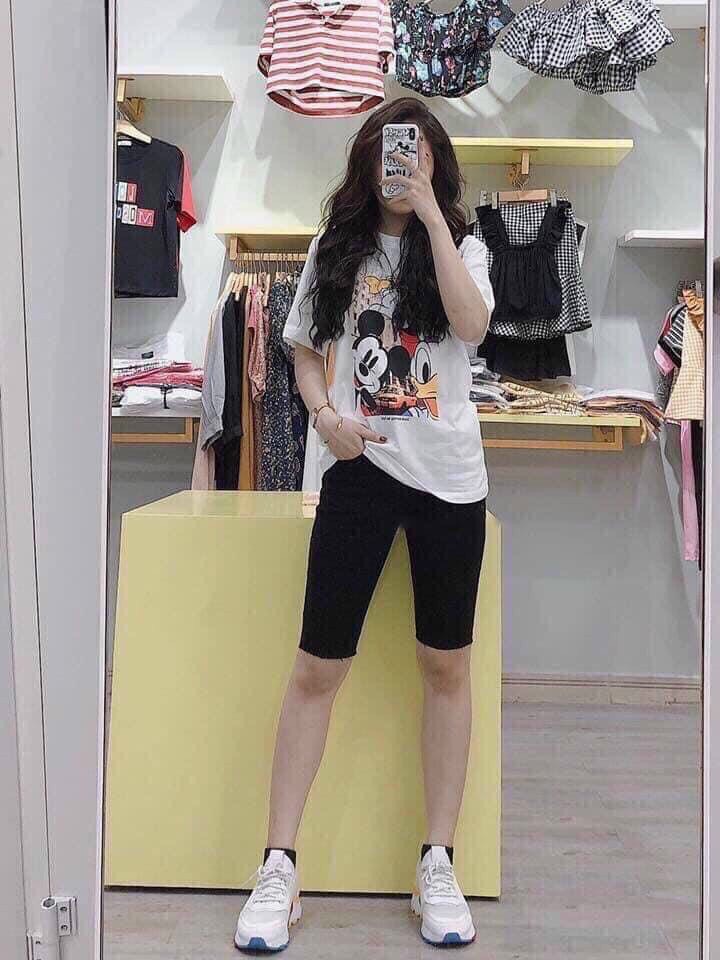Quần legging ngố thái cao cấp