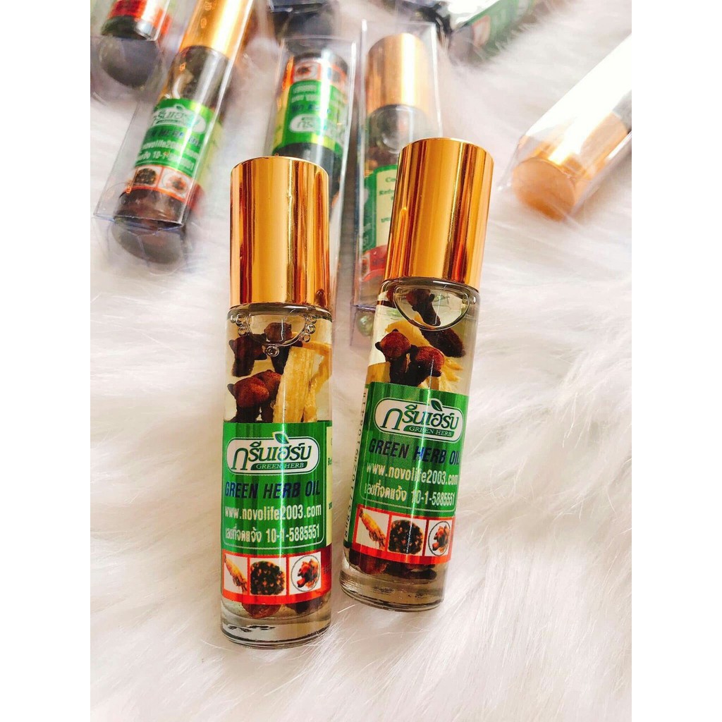 [Đ] Combo 3 chai dầu lăn nhân sâm Thái Lan 8ml/chai