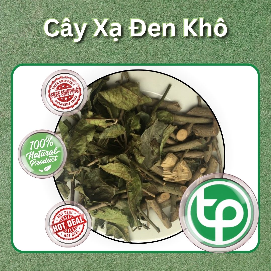 [New Arrivals] Dried Black Radish 1kg - Tan Phat Herbal Medicine - Clean Product Specialized for Making Tea to Clear Heat and Detoxify