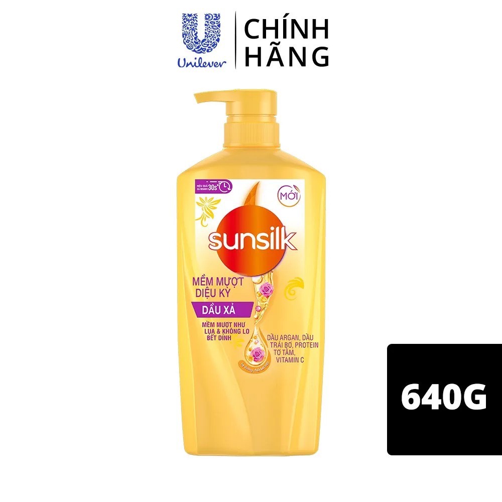 Dầu gội/xả sunsilk 650gr