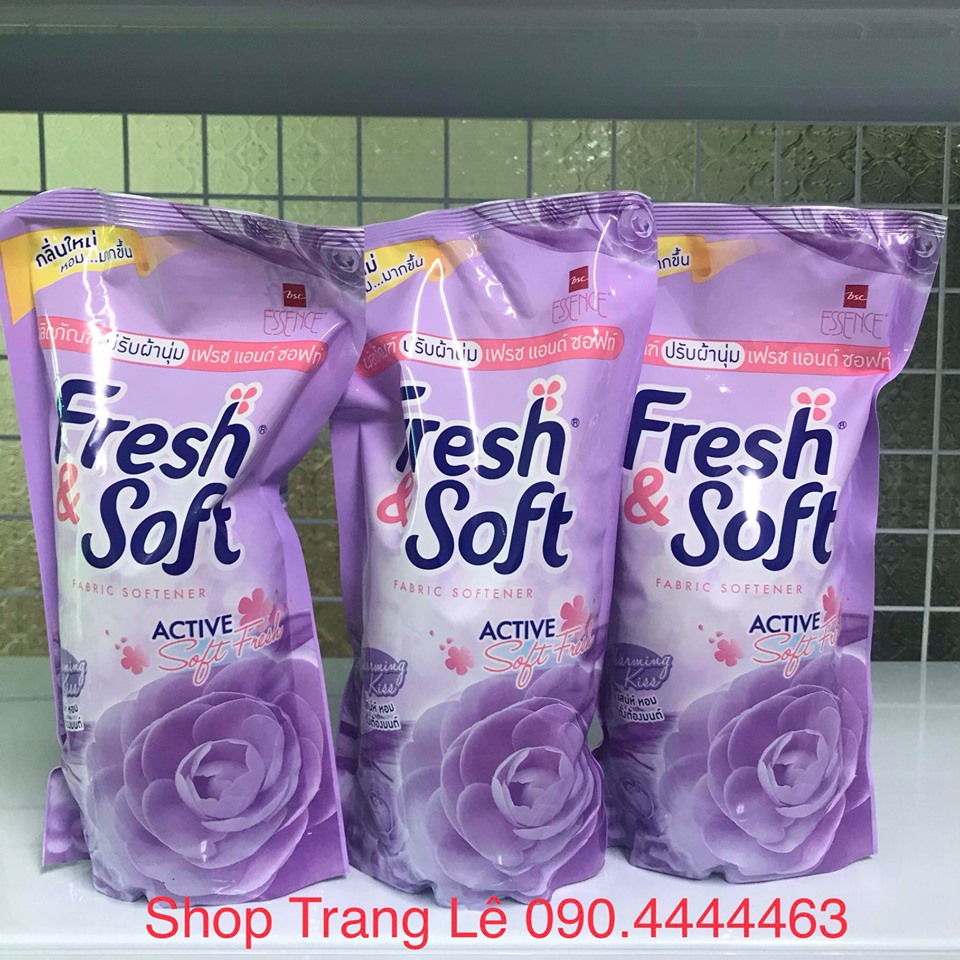 [HCM]Nước xả Fresh&Soft túi 500ml